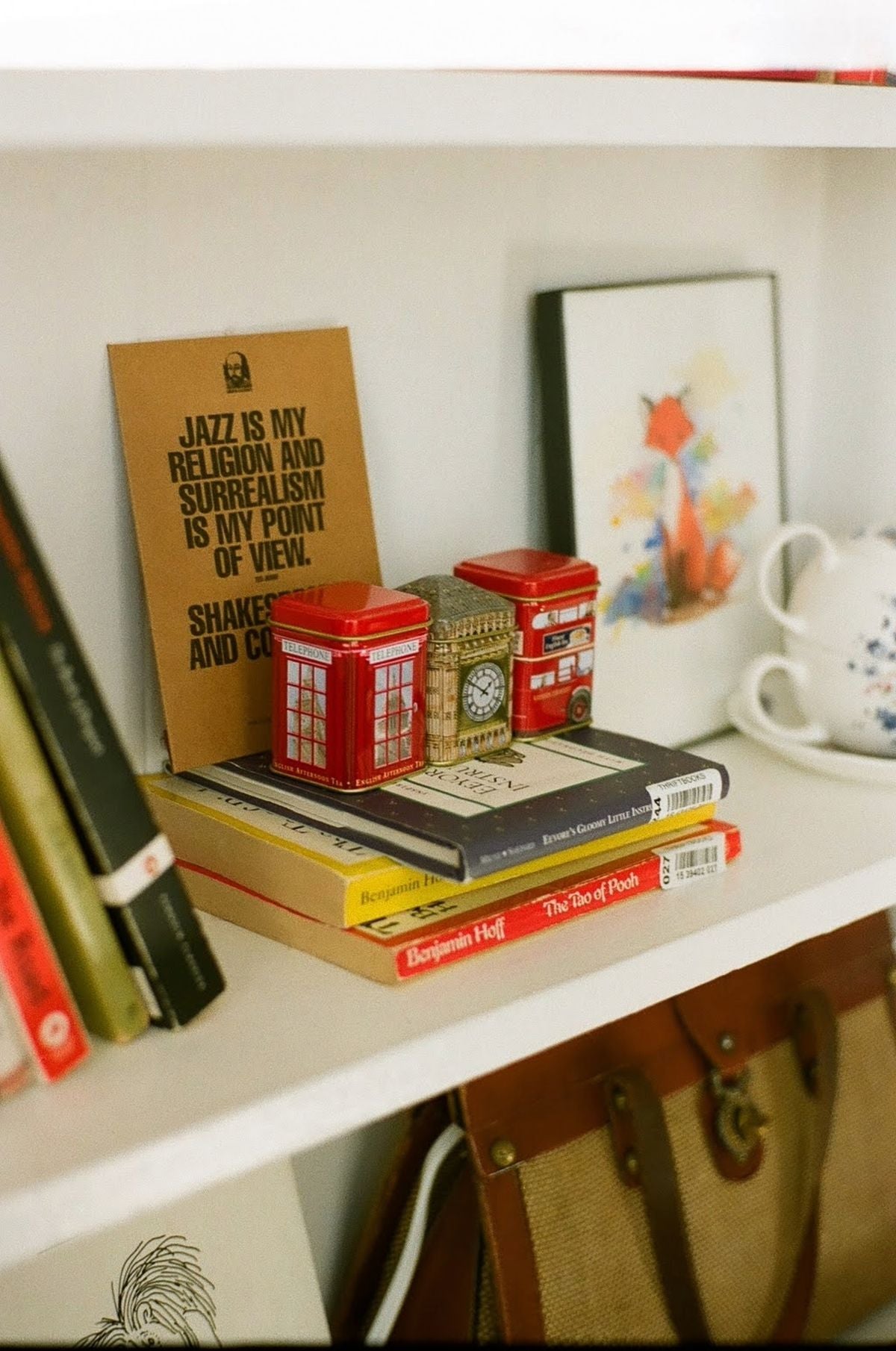 Curated Bookshelf Ornament Set - view 4