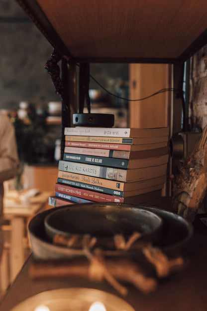 Curated Bookshelf Ornament Set - view 2